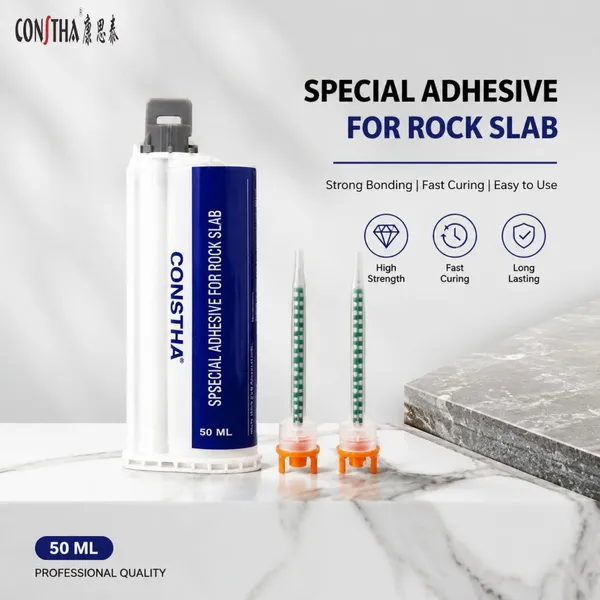 50ML Solid Surface Adhesive Sinter Stone Glue Marble Glue photo-2