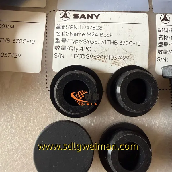 Original Sany M24 Gummischraubenblock 11747828 für Sany-Betonpumpenersatzteile
