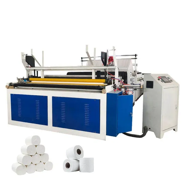 High Quality Single Roll With Paper Core Making Machine Toilet Paper Making Machine Complete Set