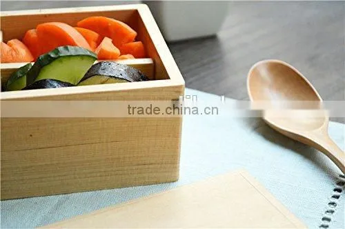 2015 Japanese Style Portable Lunch Box Wooden Lunch Box photo-2
