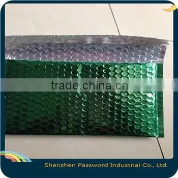 #2 Aluminum Padded Bubble Envelope/ Green Foil Bubble Bags photo-3