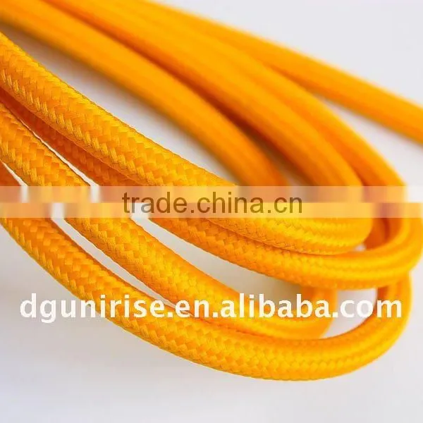 Textile Cordset for Light and Lamp Plug