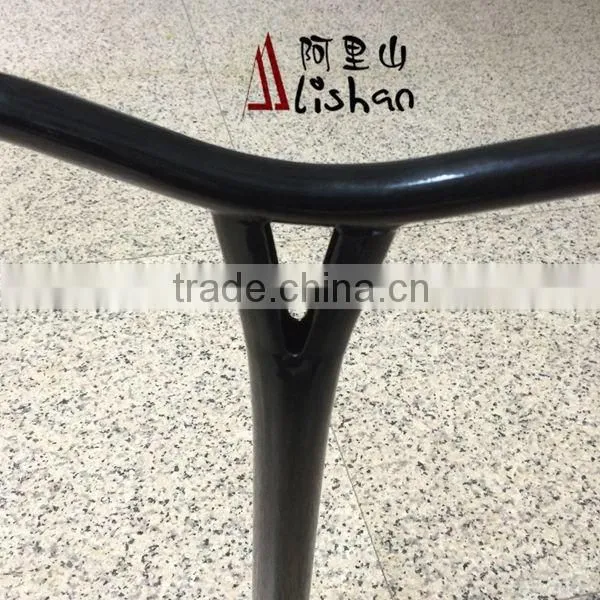4130 CrMo Steel Scooter Bars SCS Black photo-2