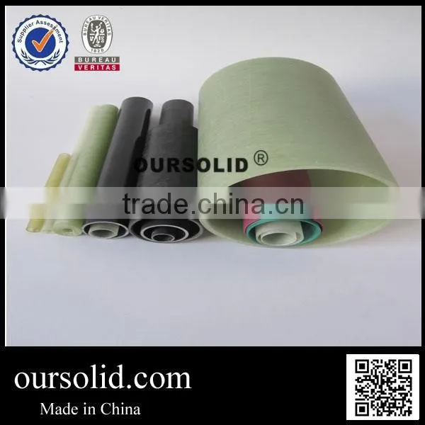 OURSOLID Provide Fiberglass Braided Tube , Fiberglass Growing Tube, Fiberglass Reinforced Pipe photo-2