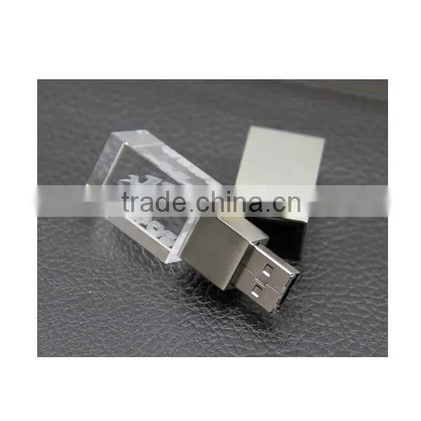 Custom Logo Crystal Usb Flash Drive 16gb photo-3