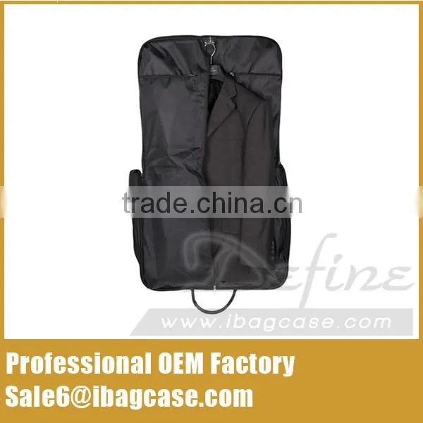 Foldable Travel Garment Bag for Suit And Dresses With Pocket photo-5