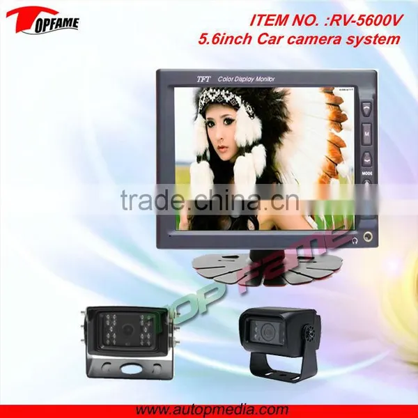 RV-5600V 5.6" High Definition Screen 360 Degree Car Camera System for Vans/trucks/buses/motor Homes