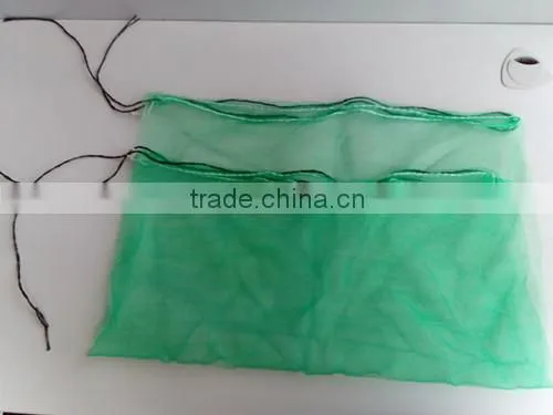 Wholesale Green Drawstring Date Palm Tree Mesh Bag
