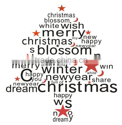 [Alforever]2015 Christmas Vinyl Wall Stickers photo-2