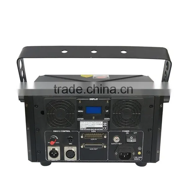 2W 25K ILDA Animation Laser Light DMX Control Stage Laser Projector DJ Disco RGB Laser Lighting photo-2