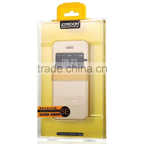 Joyroom Card Holder Wallet Case for IPhone 5s SE Slide to Answer Phone Smart Flip Case MT-5744 photo-4