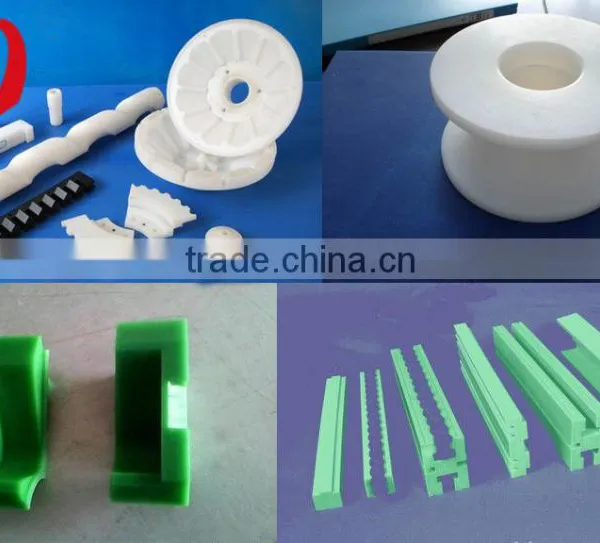 Wear Resistant Polyethylene Plastic Products, Uhmwpe Guide Rail, Uhmwpe Bearings photo-2