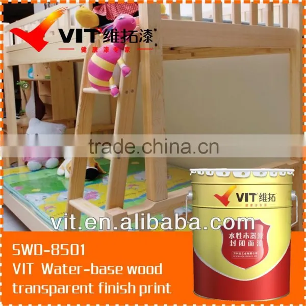 VIT Home Decoration Water-based Wood Transparent Paint(coating)