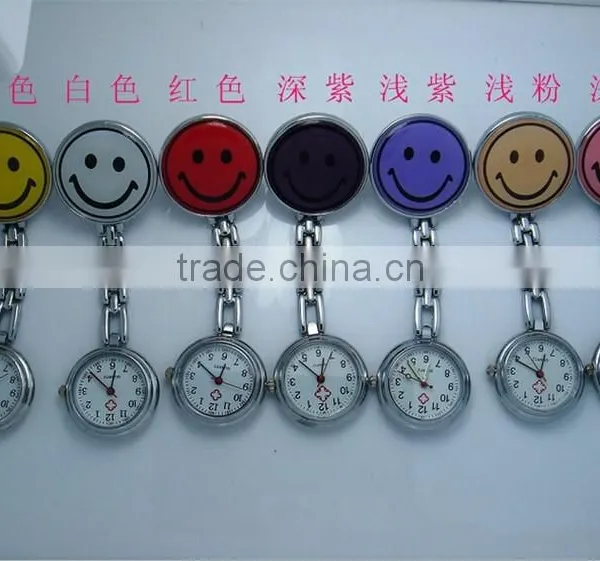 Smile Nurse Watch Strainless Steel Pocket Watches