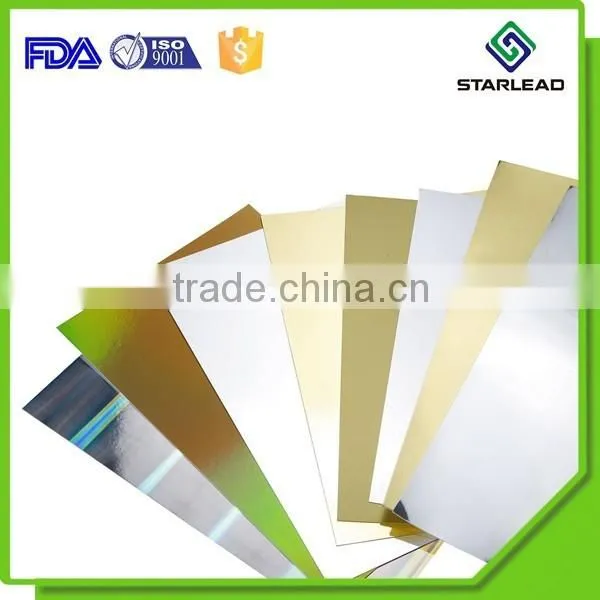 Factory Price Colorful Metallized Paper, Metallic Laser Paper for Gift Packing Supplier's Choice photo-3