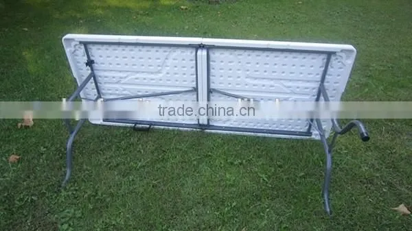 White Folding Plastic Table HY-Z183 photo-2