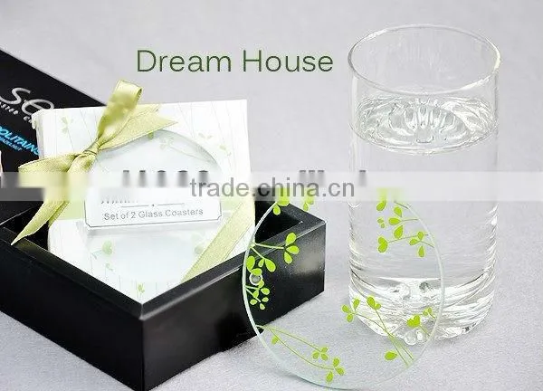 Popular Wedding Glass Coaster