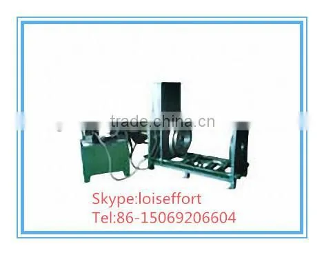 High quality hydraulic tank edge flanging machine