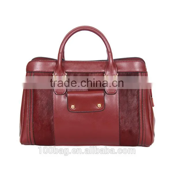 High Quality Genuine Leather Handbag,leather Messenger Bags for Girl,women's Tote Bags Wholesale photo-3