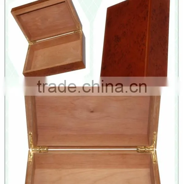 Burl Wood Travel Cigar Humidor photo-5