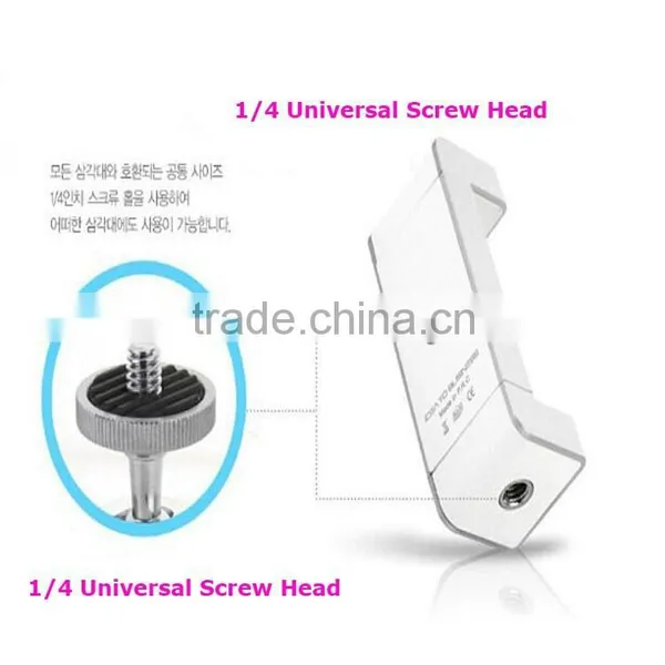 High Quality AHOLDB 5596 Mobile Phone Stand Holder Clip Mount Adapter Mini Tripod for IPhone6 Plus MIUI HTC Samsung S3 Bracket photo-2