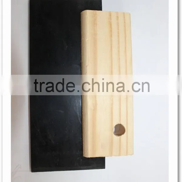Rubber Blade Scraper With Wooden Handle / Environmental Protection Material Tools photo-5
