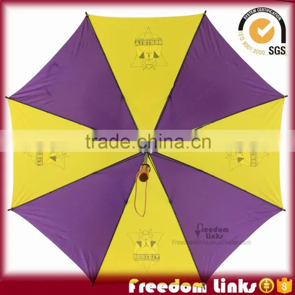 24 Inch Metal Frame Umbrella With Wooden Handle photo-4