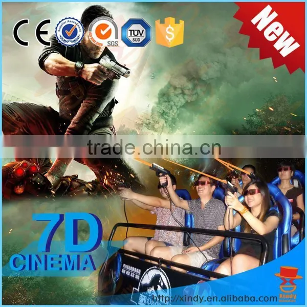 Exciting Motion Experience Truck 5d Cinema Mobile Theater System, 5d Simulator Equipment photo-2