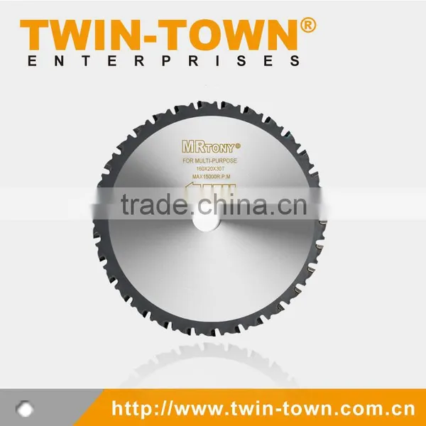 Multi-Cutter TCT Saw Blade 160x30Tx20mm
