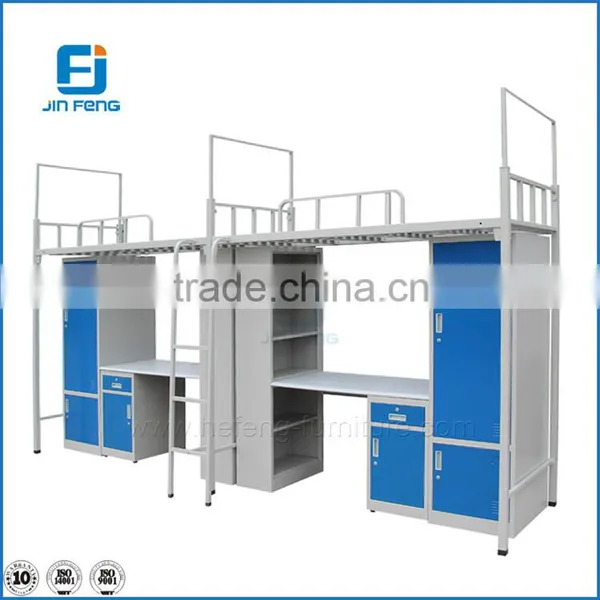 Double Bunk Bed With Desk photo-2