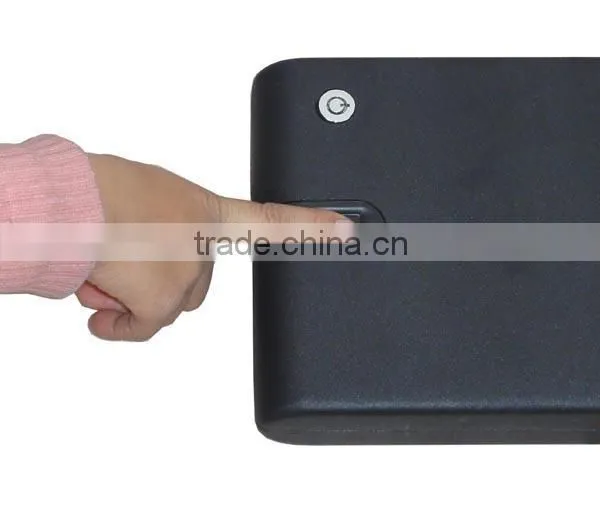 Wholesafe- MO100 Micro Vault Fingerprint Optical Sensor Portable Mini Car Gun Pistol Jewelry Security Strage Steel Safe Box photo-6