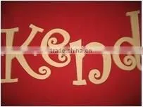 Wall Hanging Letter(Wooden Craft in Laser-cutting & Engraving)