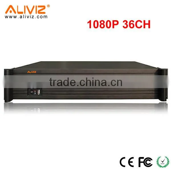 2016 New Mobile Nvr H.264 2U 36ch 960P or 25ch 1080P NVR