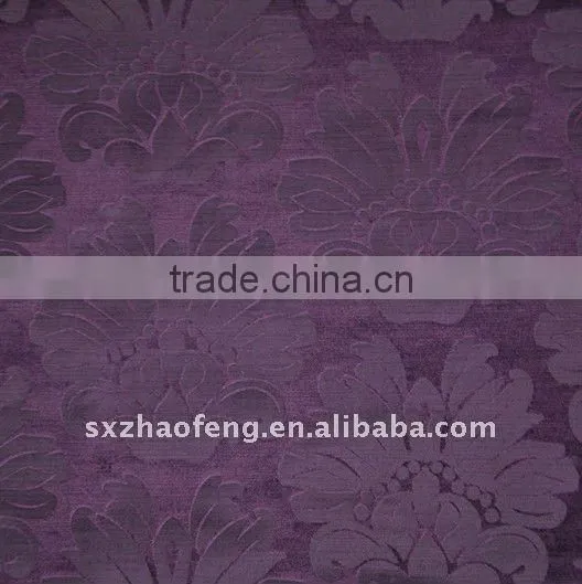 Woven Flashing Slub Rayon Velvet Fabric for Upholstery photo-5