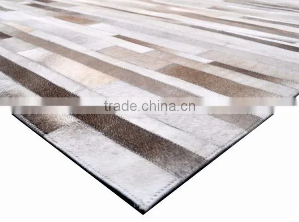 Hair-On Cowhide Leather Carpet M-116 photo-2