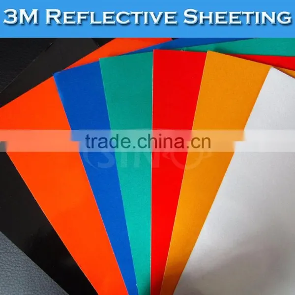 Outdoor Sign 3M 610 C-11 Yellow Color 3M Reflective Film photo-3