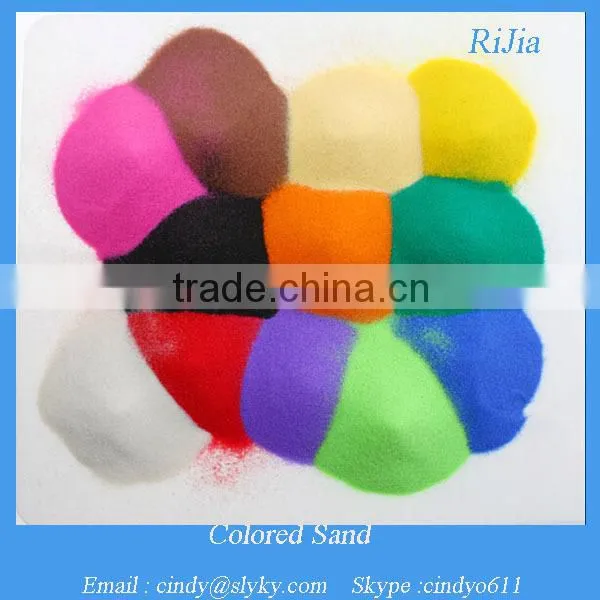 Bulk Decorative Colored Silica Sand photo-2