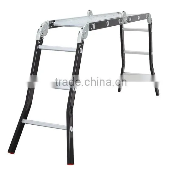 Aluminium Tool Stool Workplatform Household Multipurpose Step Combination Extension Ladder With EN131 Foldingladder XP-E315 photo-5