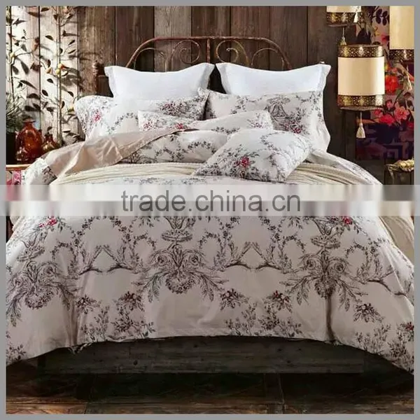 100% Cotton Reactive Printed Bedding Sets and Comforter Cover/traditional Printing Duvet Cover and Pillow Covers