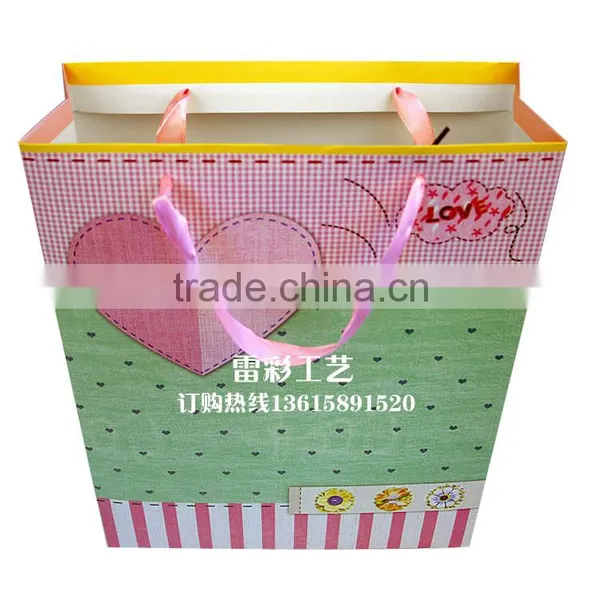 2016 Cheapest Factory Machine Made Luxury Paper Bag photo-5