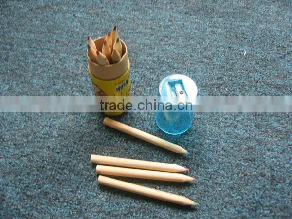 Colours Pencil Lead Promotional Gifts, Wood Pencils With Sharpener