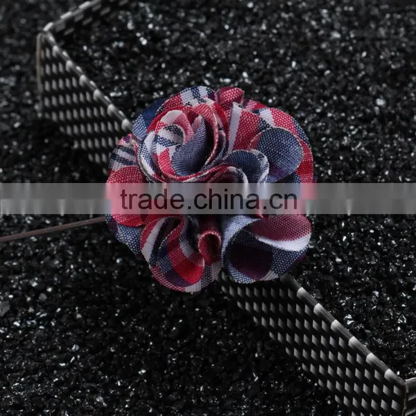 Silk Flower Brooch and Fabric Poppy Flower Lapel Pin for Dress photo-3
