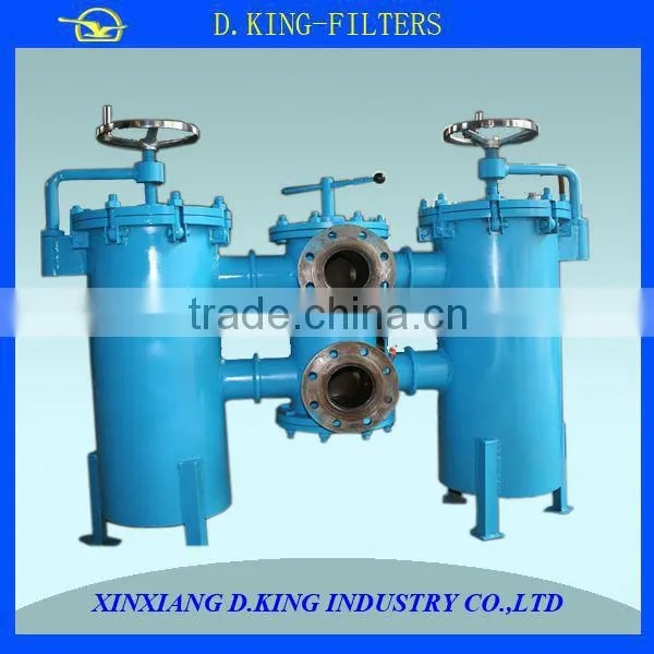 Duplex water filtration unit filter cartridge