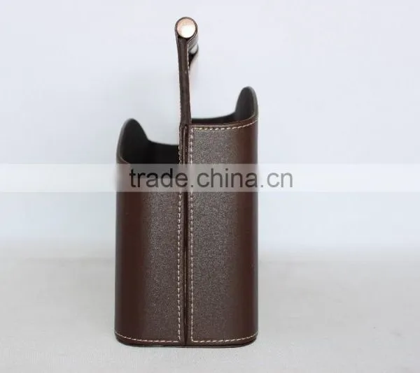 Faux Leather Storage Baskets for Sundries/ Decorative Cardboard Storage Basket photo-5