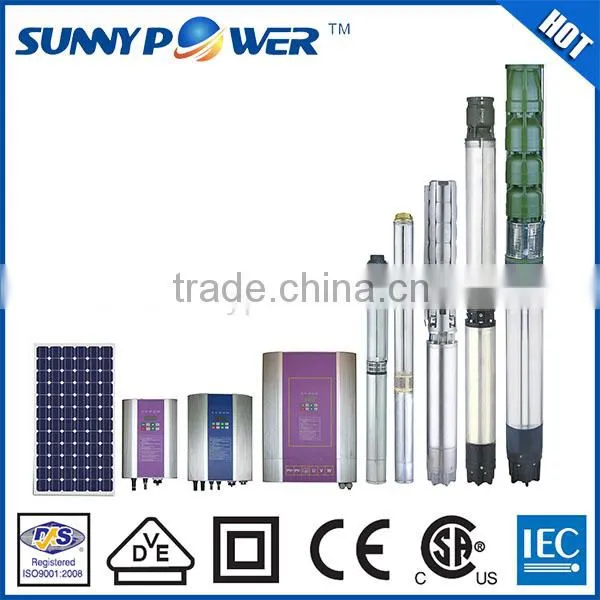 Solar Water Pump System AC DC Solar Pump