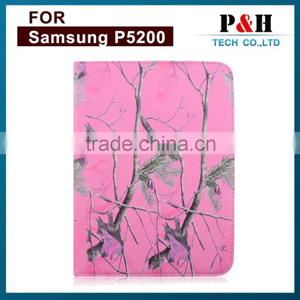 Hot Sell Leather 360 Degree Rotation Tablet Case for Samsung P5200 photo-6