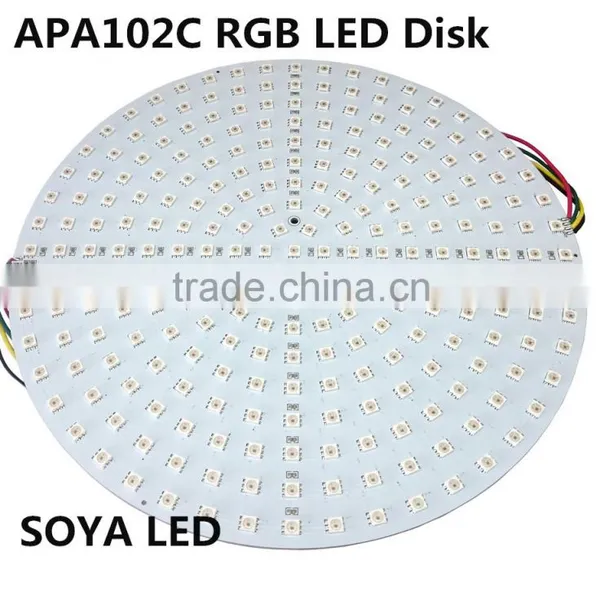 APA102C 255 RGB LED Disk Panel