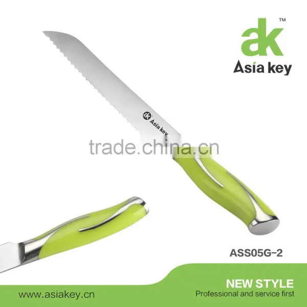 Hot Selling Knife Set,green ABS Handle,stainless Steel Knife Set photo-3