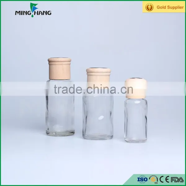 200ml Round Home Decorative Diffuser Glass Bottle With Screw Cap photo-2