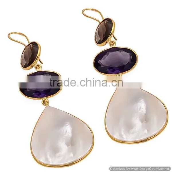 Shell !! Wholesaler Silver Earring Handmade Silver Jewellery Customized 925 Silver Jewellery